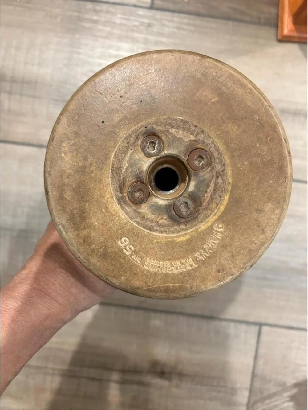 Primitive Thread spool decor - Picture 3 of 3